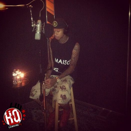 Find Out What A Studio Session Is Like With Tyga, Could Be Featured On Rihannas Album