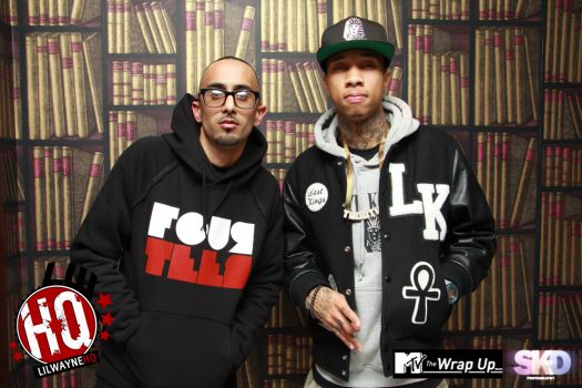 When Tyga was in England earlier this month The Wrap Up caught up with him