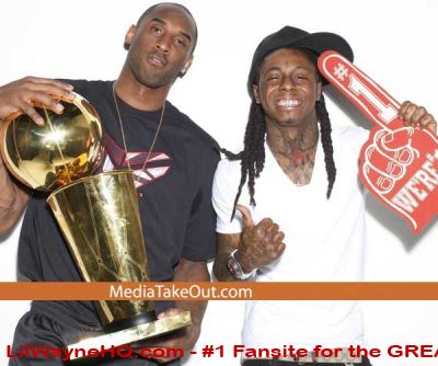 Lil Wayne and Kobe Bryant photo shoot