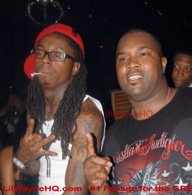 lil wayne bugatti. Lil Wayne Partying At D Woods