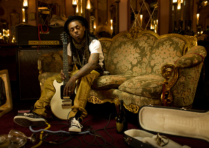 Above, is the official album artwork for the Lil Wayne “Rebirth” album.