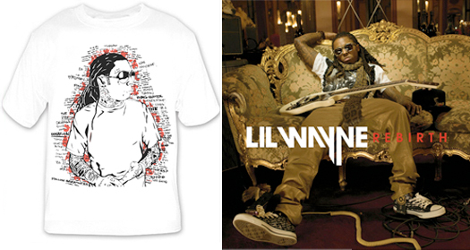 Lil Wayne Dedication 3 T-Shirts x Rebirth Lyrics x More