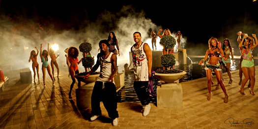 Nos bastidores do DJ Khaled, Lil Wayne, Drake & Rick Ross Sem Amigos Novo Vídeo Atirar
