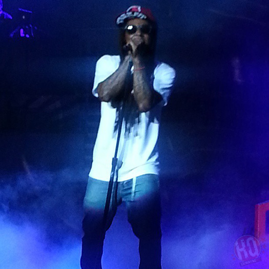 Lil Wayne se apresenta ao vivo em Birmingham Americas Most Wanted Tour