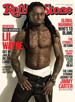 lil wayne on rolling stone cover 2011