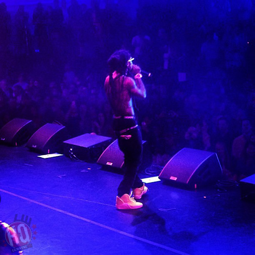 Lil Wayne executa em EA Sports Madden Bacia XIX festa em Nova Orleans