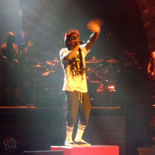 Lil Wayne se apresenta ao vivo em Nashville em Americas Most Wanted Tour