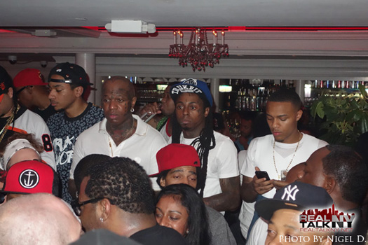 Lil Wayne Assiste rico Gang Album Release Party In New York