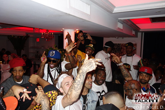 Lil Wayne Assiste rico Gang Album Release Party In New York