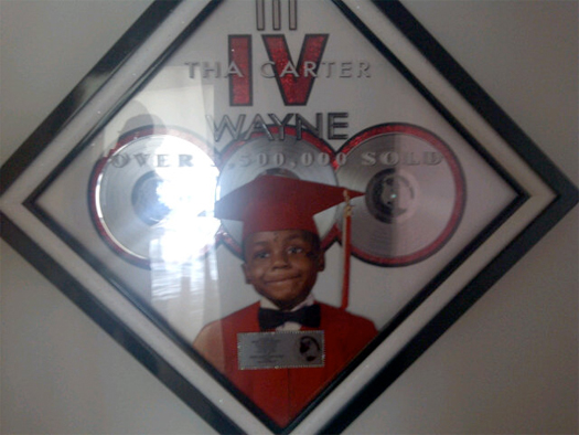 Lil Wayne Tha Carter IV álbum de platina triplo Certified Worldwide