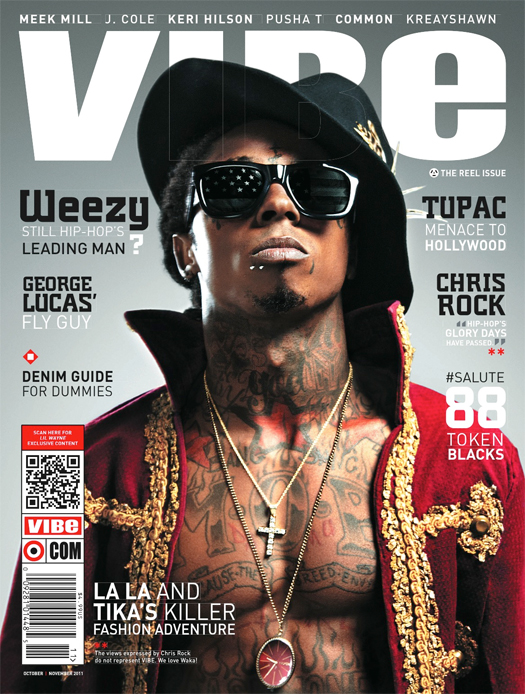 Lil Wayne Covers VIBE Magazines October-November Issue