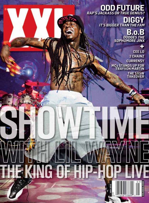 Lil Wayne tampas podem Edição 2012 da revista XXL