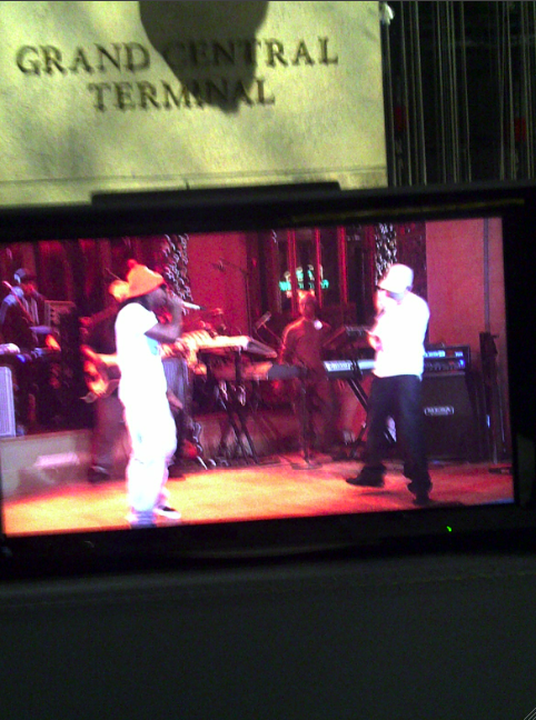 Lil Wayne & Eminem SNL Rehearsal Pic