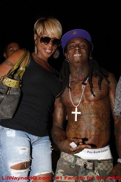 Lil Wayne Chest Tattoos He has added a red skull over all of his chest 