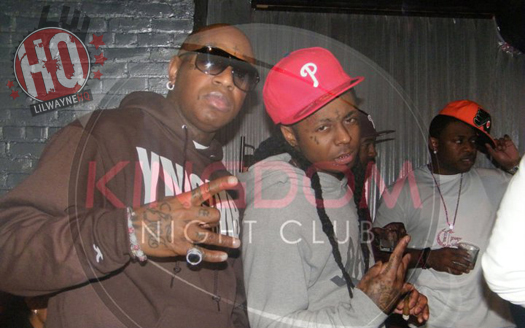 Lil Wayne Attends Nicki Minaj’s After Party In Detroit