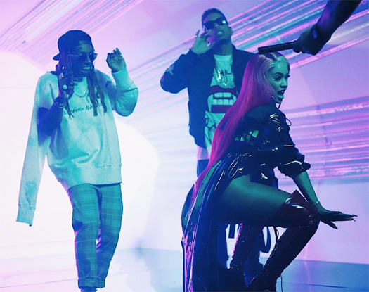 Saweetie Talks Growing Up Listening To Lil Wayne’s Mixtapes, First Meeting Wayne, Working With Him & More [Video]