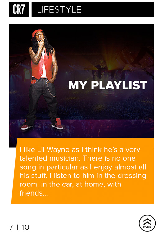Cristiano Ronaldo Calls Lil Wayne A “Talented Musician”, Listens To His Music Before Games