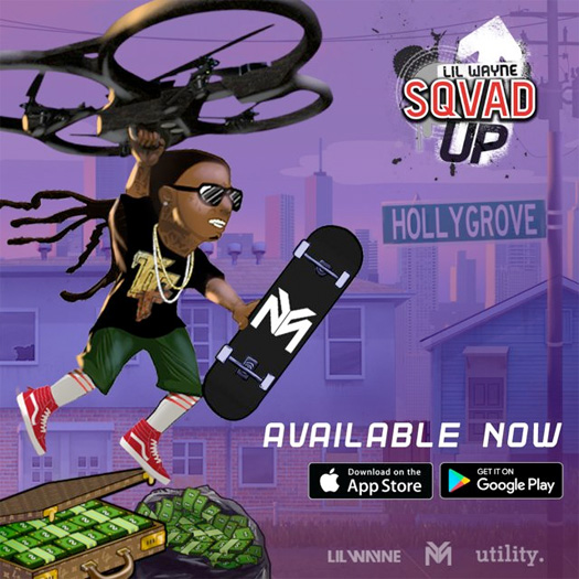 You Can Now Download Lil Wayne’s “Sqvad Up” Game!