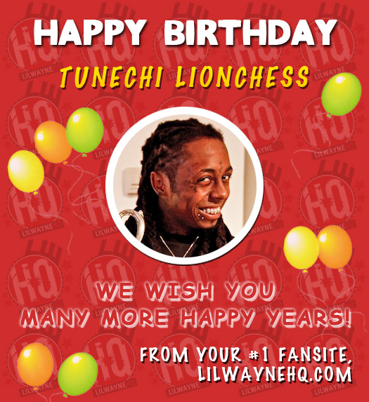 Happy 30th Birthday To Lil Wayne!