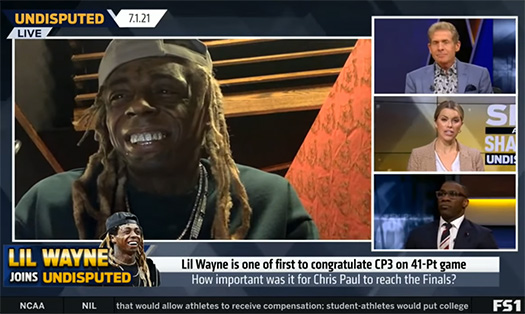 Lil Wayne Announces He Shot A New Music Video This Week During “Undisputed” Appearance