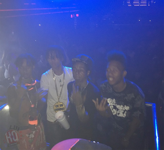 Lil Wayne Attends & Performs Live With Rae Sremmurd At LIV Nightclub In Miami [Video]