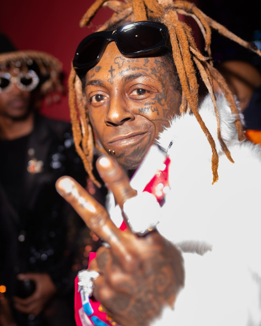 Lil Wayne Attends Swizz Beatz’ GRAMMYs After-Party With His Rumored New Girlfriend [Pictures & Video]