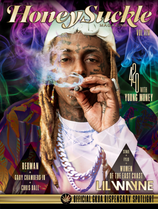 Lil Wayne Graces The Front Cover Of HoneySuckle Magazine