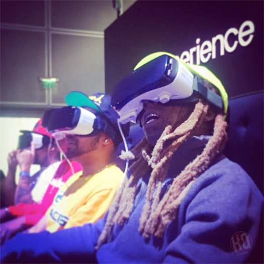 Lil Wayne Has Fun & Freaks Out On A Virtual Reality Roller Coaster Ride At E3 2016 [Video]