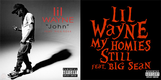 Lil Wayne’s “John” Single Goes Double Platinum & “My Homies Still” Single Goes Platinum!