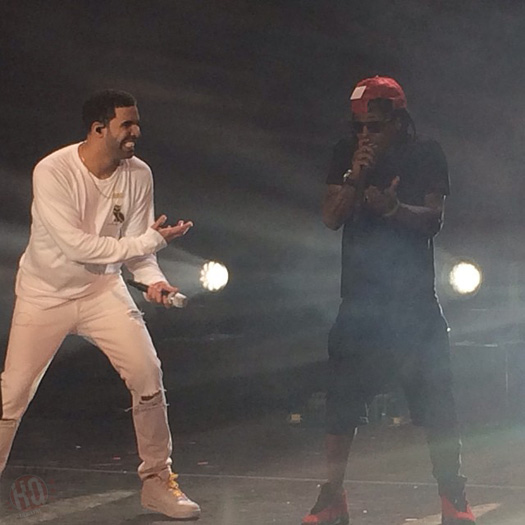 Lil Wayne & Drake Perform Live In Morrison, Colorado On Their Joint Tour [Pictures]