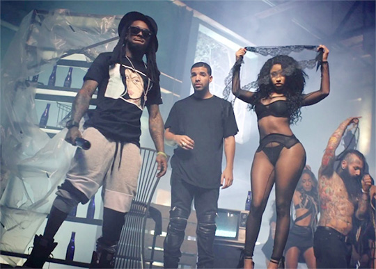 Nicki Minaj Plays A Game Of Shag, Marry, Kill Between Lil Wayne, Drake & Eminem