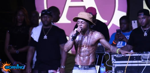 Lil Wayne Performs “A Milli”, “Wasted”, “Glory”, “Rollin” & More Songs Live In Bahamas [Video]