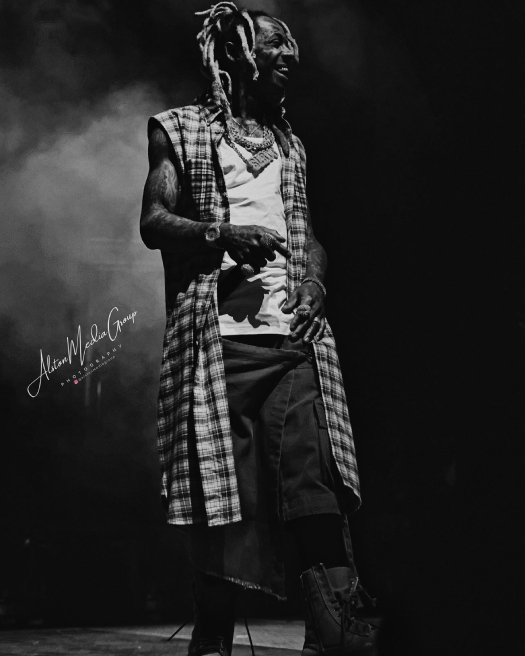 Lil Wayne Performs Live At The VyStar Veterans Memorial Arena In Florida [Pictures]