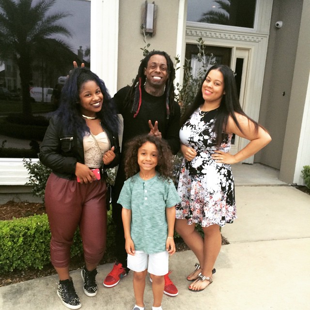 Lil Wayne Spends Easter With His Kids In N.O., More News On The Tech N9ne Collaboration