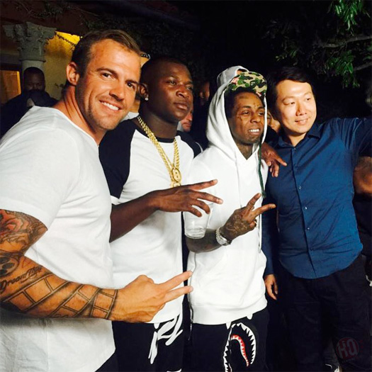 On Set Of O.T. Genasis & Lil Wayne’s “Do It” Video Shoot In Los Angeles [Pictures]