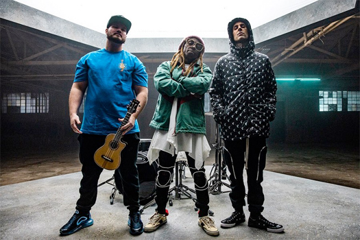On Set Of Travis Barker, Lil Wayne & Rick Ross’ “Gimme Brain” Video Shoot [Pictures & Footage]
