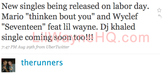 Wyclef Jean “Seventeen” featuring Lil Wayne Coming Soon?