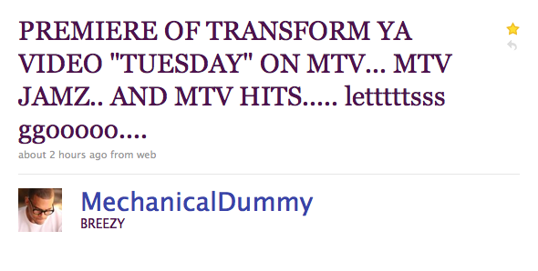 Chris Brown & Lil Wayne’s “I Can Transform Ya” Video Premieres Tuesday