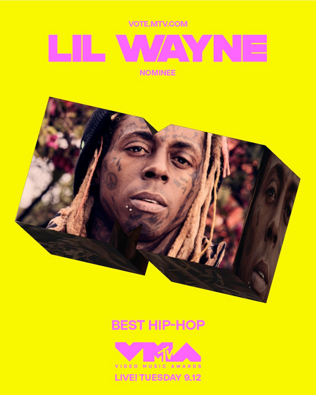 Kant Nobody By Lil Wayne Earns A Nomination At The 2023 MTV VMAs