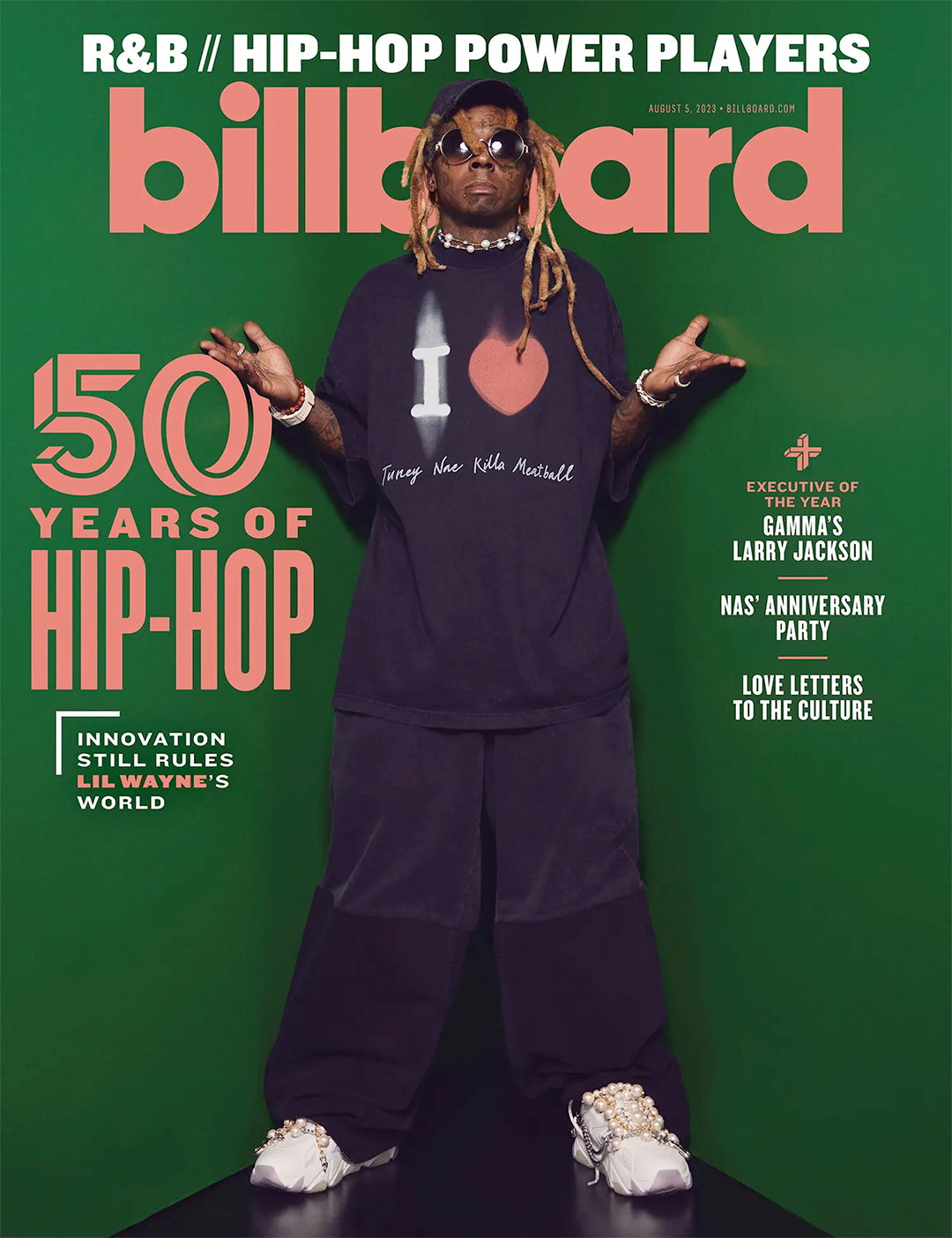 Lil Wayne Covers Billboard 50 Years Of Hip Hop Issue, Talks Tha Carter VI, AI, Longevity & More