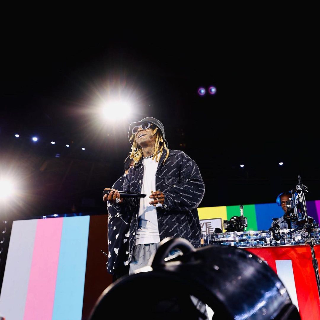 DJ Khaled Brings Out Lil Wayne At Beyonce The Renaissance World Tour