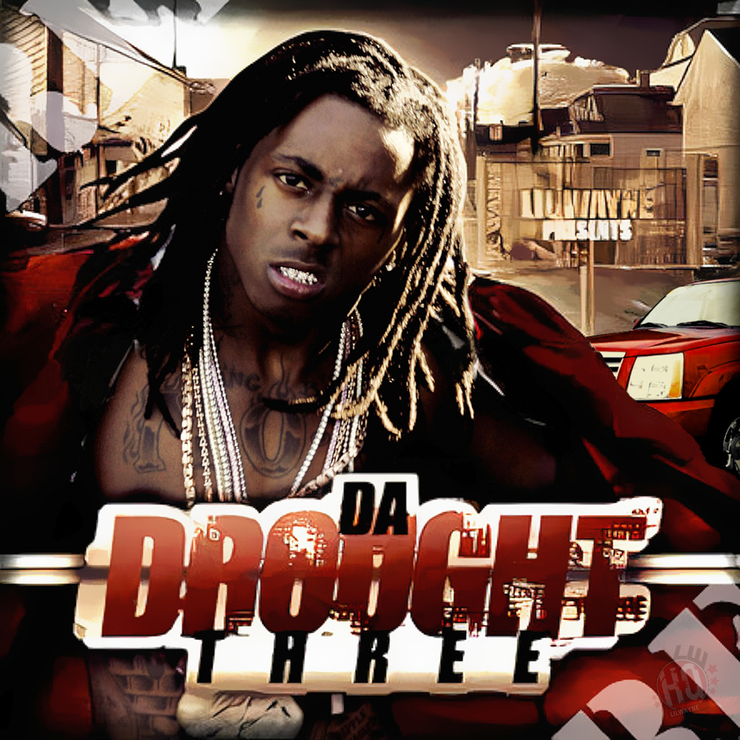 Lil Wayne Da Drought 3 Mixtape Disc 1 Front Cover