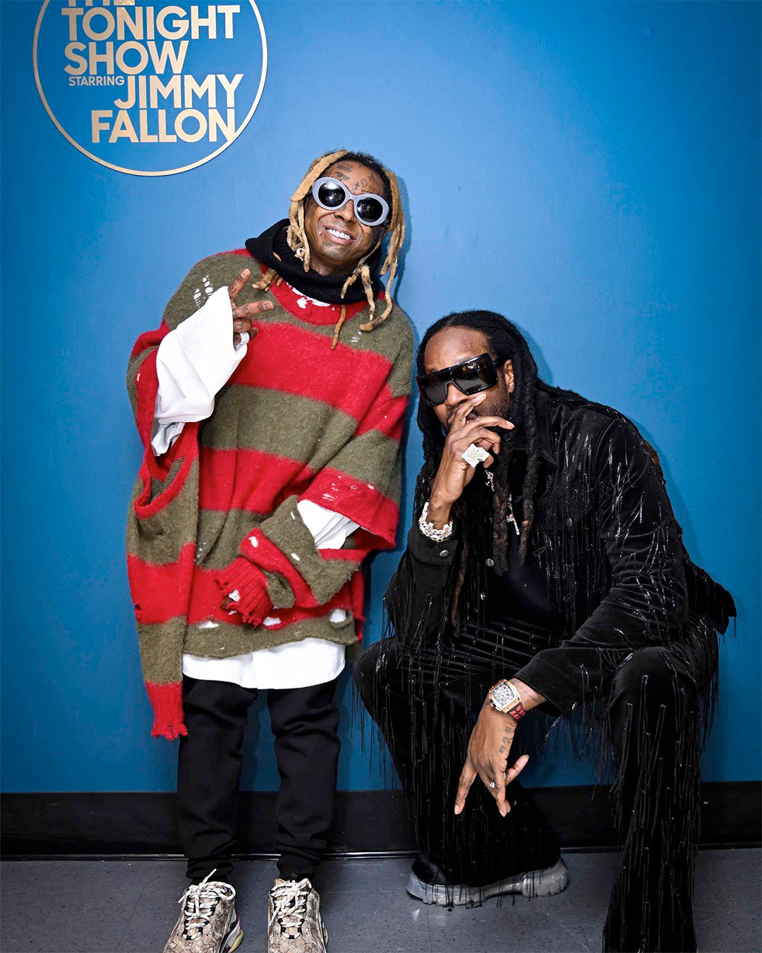 2 Chainz & Lil Wayne Perform Presha Live + Sit Down For An Interview On The Tonight Show