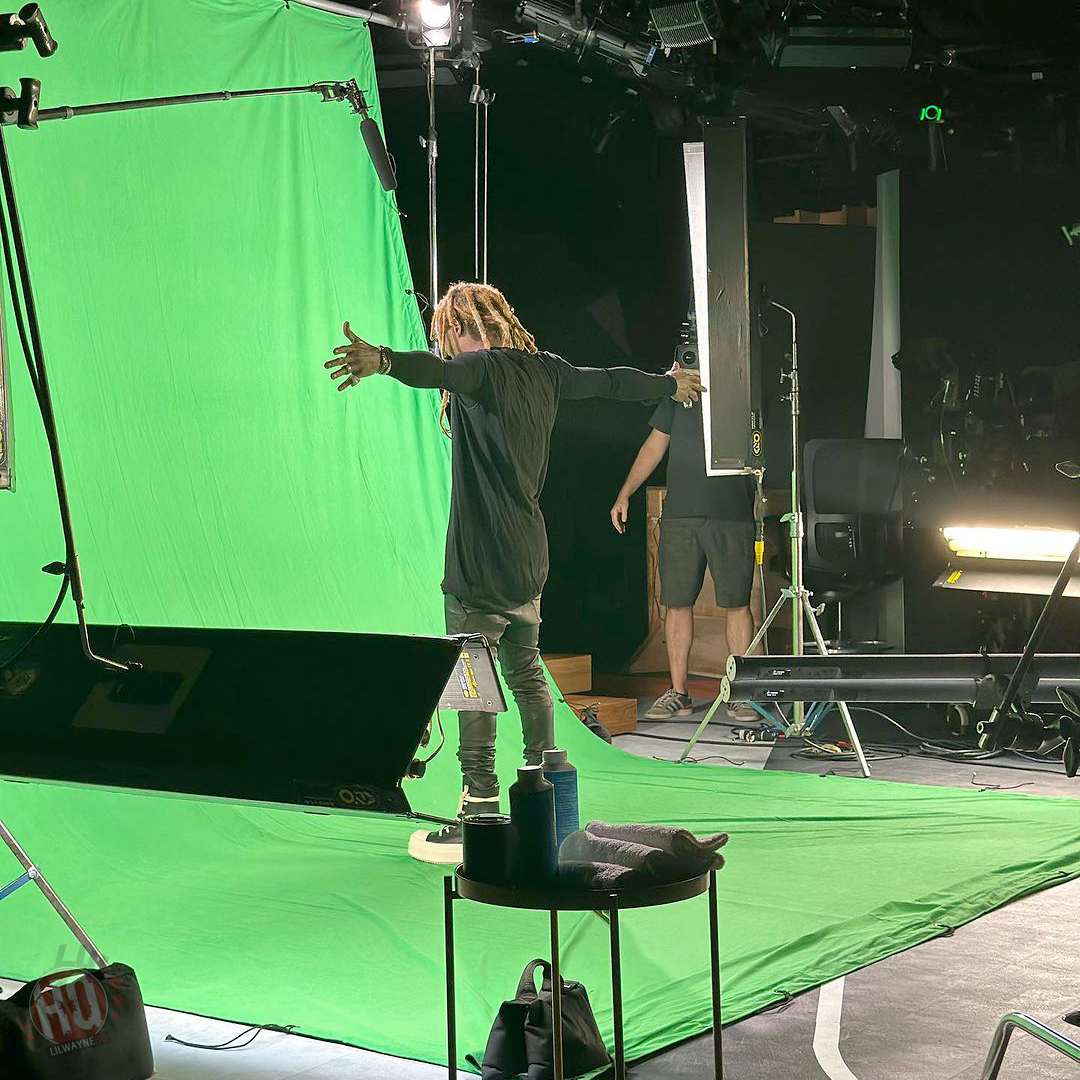 Behind The Scenes Of Lil Wayne Good Morning Video Shoot