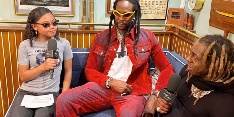 Lil Wayne & 2 Chainz To Discuss Welcome 2 Collegrove With 13-Year-Old Reporter Jazzy