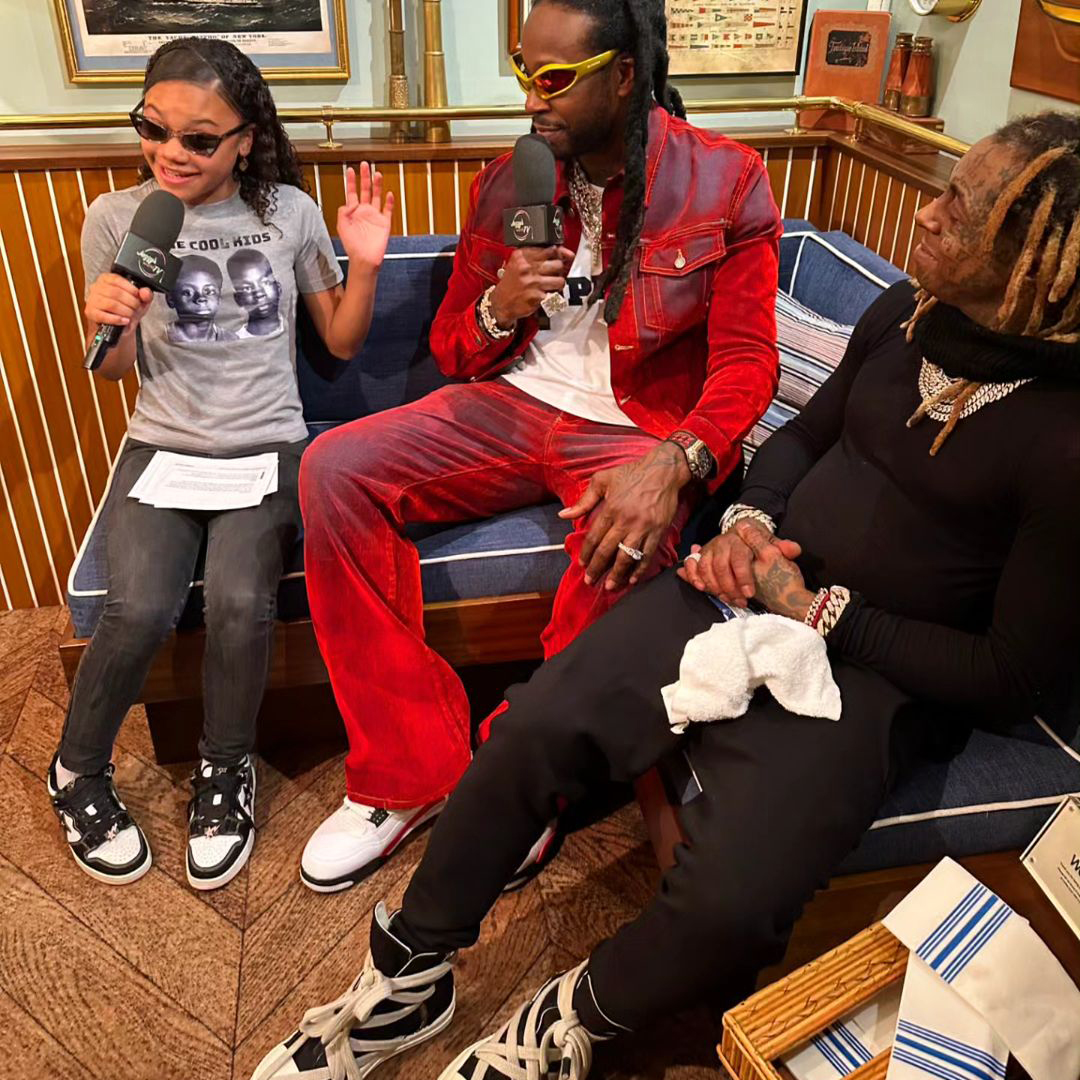 Lil Wayne & 2 Chainz To Discuss Welcome 2 Collegrove With 13-Year-Old Reporter Jazzy