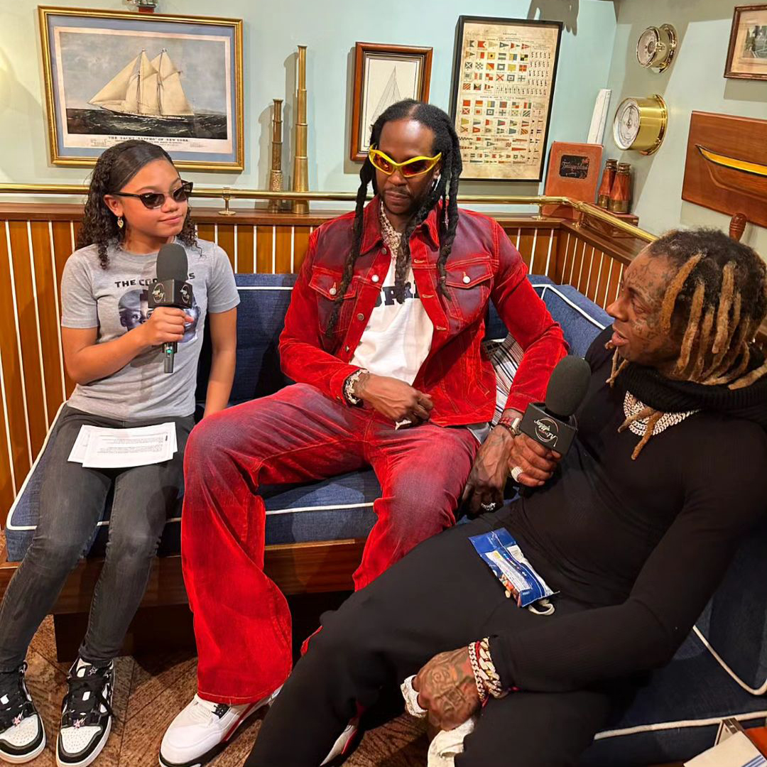 Lil Wayne & 2 Chainz To Discuss Welcome 2 Collegrove With 13-Year-Old Reporter Jazzy