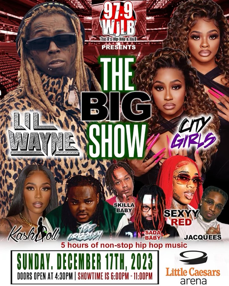 Lil Wayne To Headline WJLB 2023 Big Show In Detroit This December