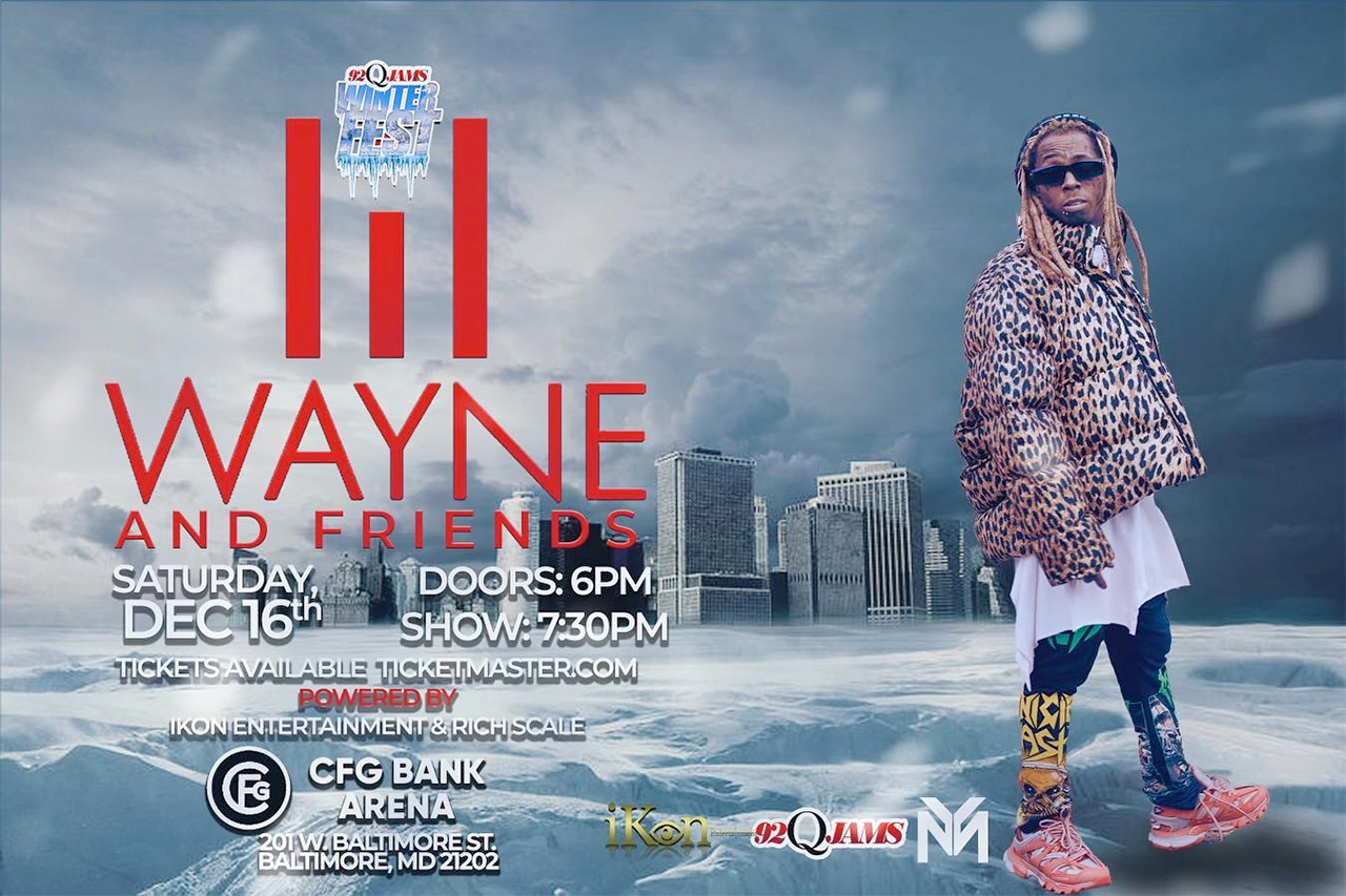 Lil Wayne To Perform At 92Q Jams Winter Fest In Baltimore This December