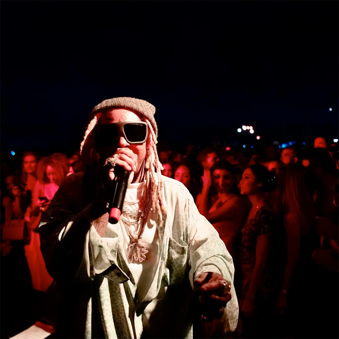 Lil Wayne Performs Live At Cynthia Boich Private Rooftop Party